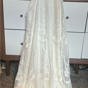 Jun & Ivy White Lace Dress